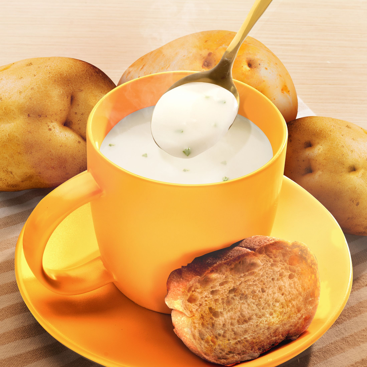 Creamy Potato finish product